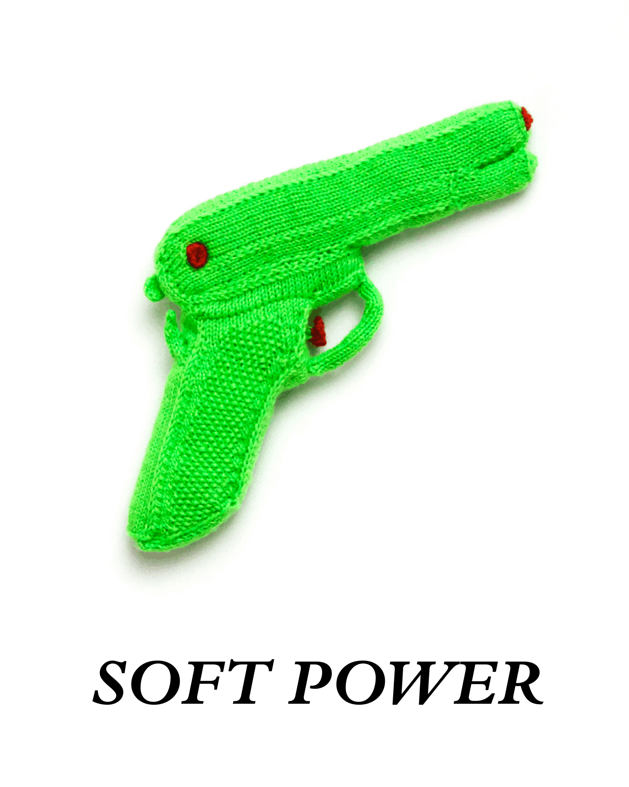 Affiche de l'exposition SOFT POWER de Marion Canevascini